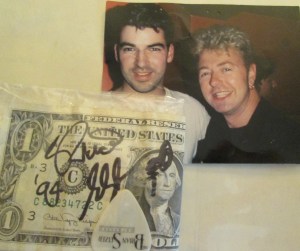 Me and Brian Setzer 1994